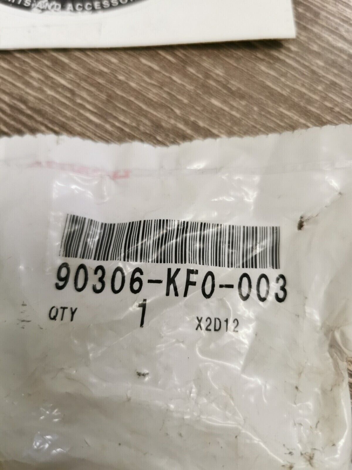 NOS HONDA ATC250R GL1500CD CH250 CN250 NSS250 PS250 FLANGE NUT 90306-KF0-003 H50