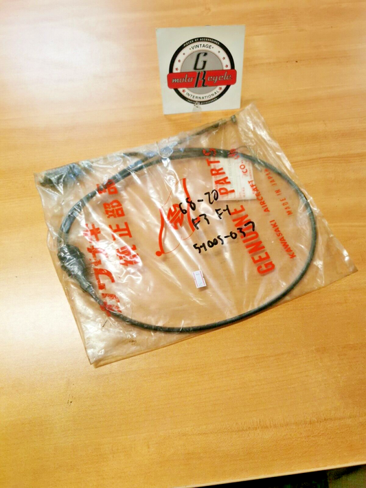NOS KAWASAKI F3  F4 1968 - 1970  CABLE FRONT BRAKE   54005-037   K9