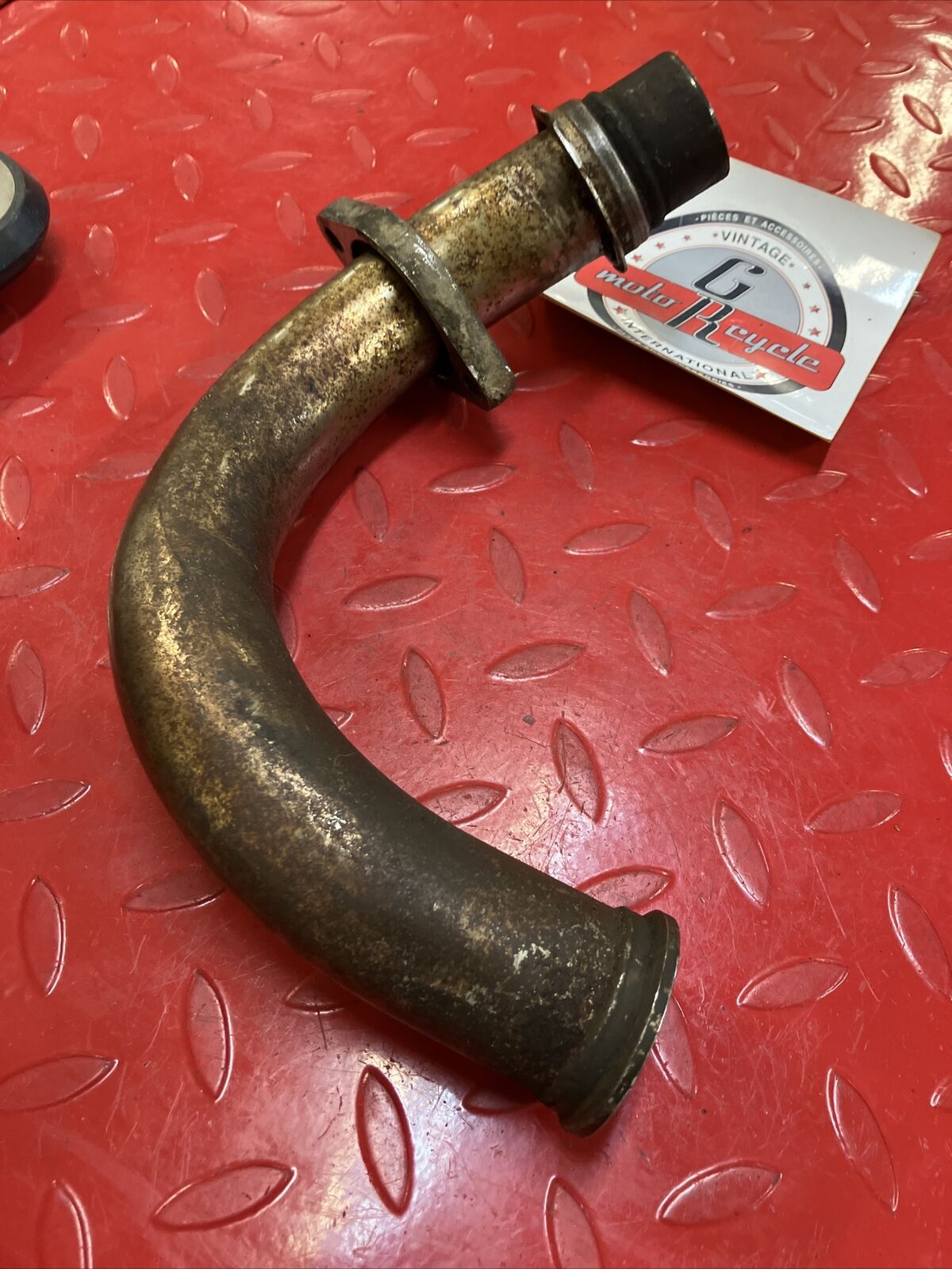 Yamaha RD400 1977 Left exhaust pipe header 1976 1978
