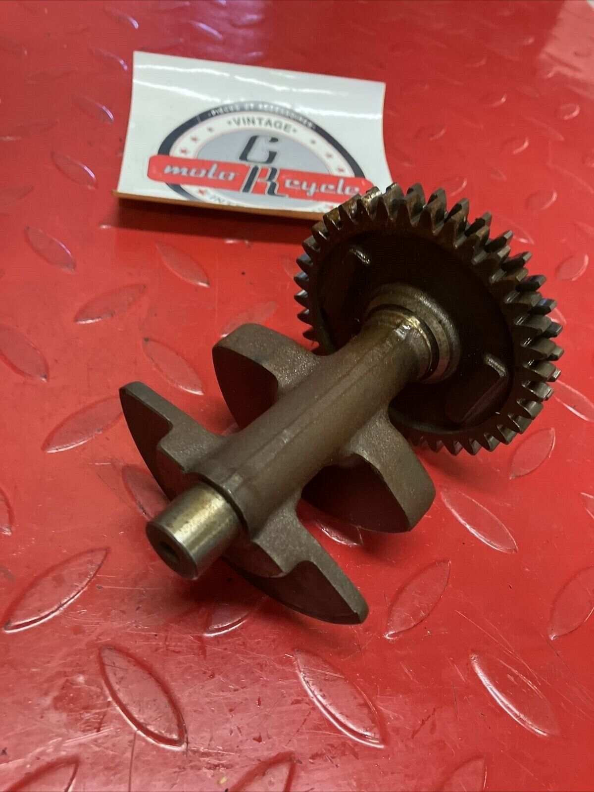 Honda XL350R 1984 crankshaft crank shaft counter balancer shaft gear
