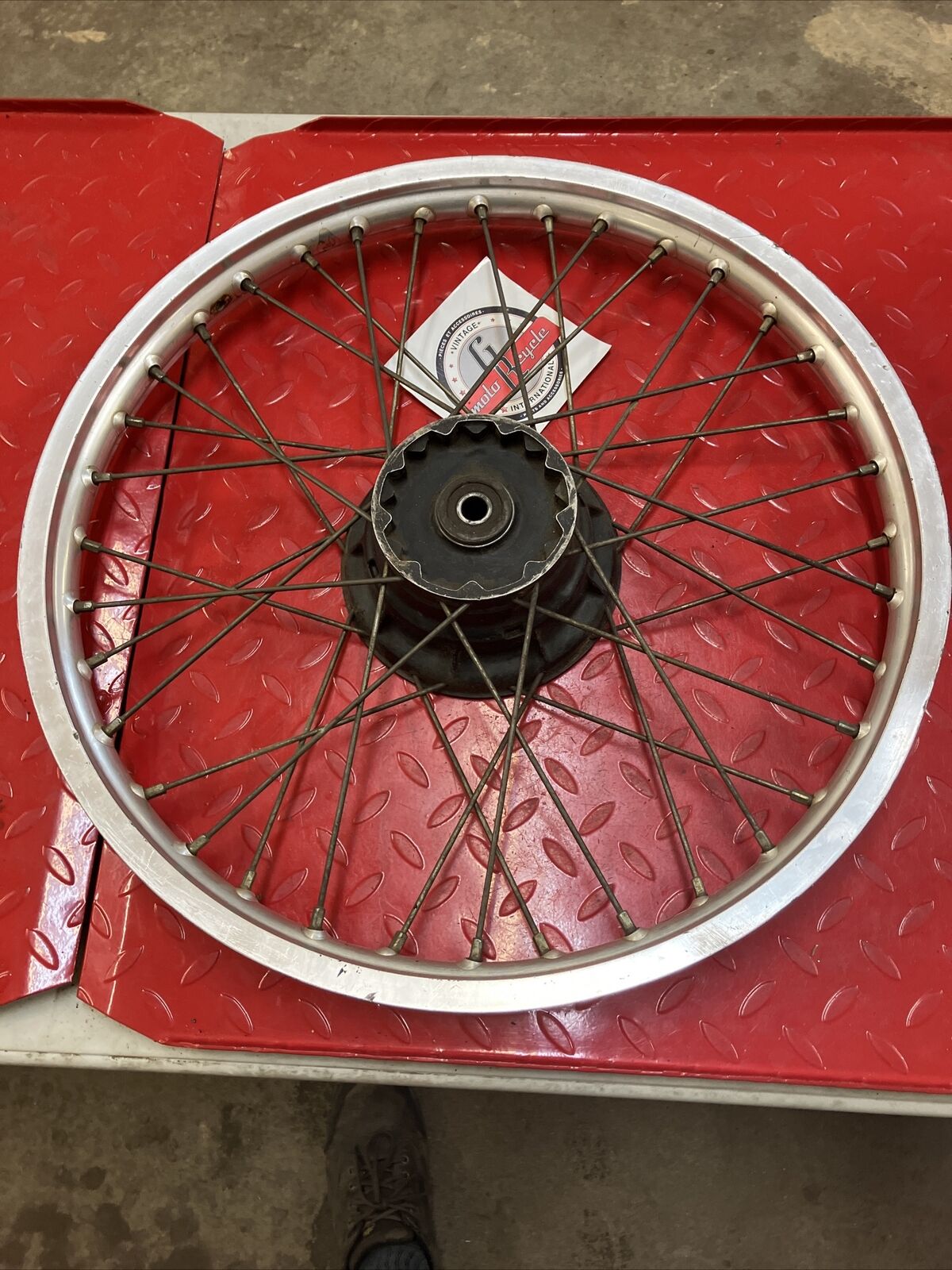 Suzuki RM125 1983 front wheel rim hub RM250 RM500 54110-14121