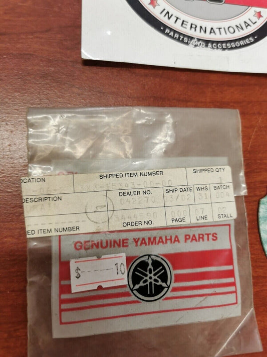 NOS Yamaha YT175 YT125 DRAIN GASKET 3X3-15343-10-00 Y78