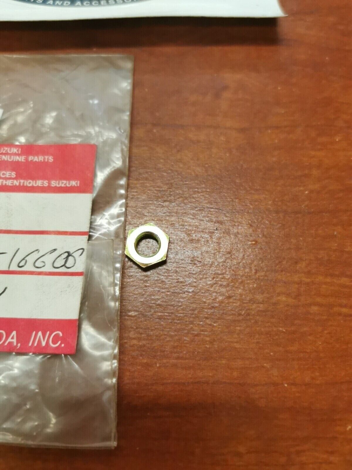 NOS Suzuki RM250 RM125 T500 TC125 TM400 CABLE ADJUSTER LOCK NUT 13661-16600 S16