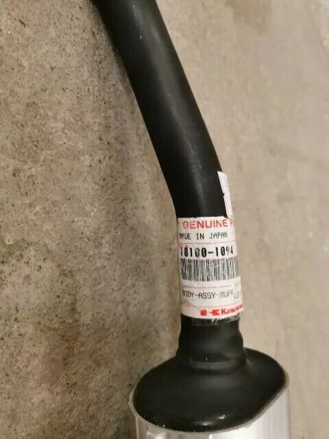 NOS Kawasaki 2003 - 2005 KX250 MUFFLEER SILENCER EXHAUST PIPE 18100-1094 K37