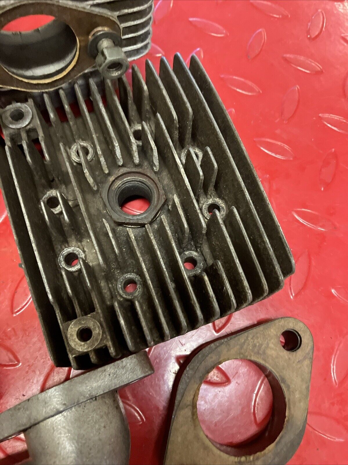 Hirth 220R 493cc 500cc Cylinder Jug Barrel head cover intake manifold flange kit