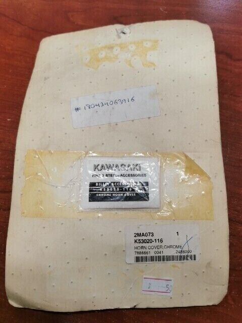 NOS Kawasaki VN1500 CHROME HORN COVER K53020-116 K38