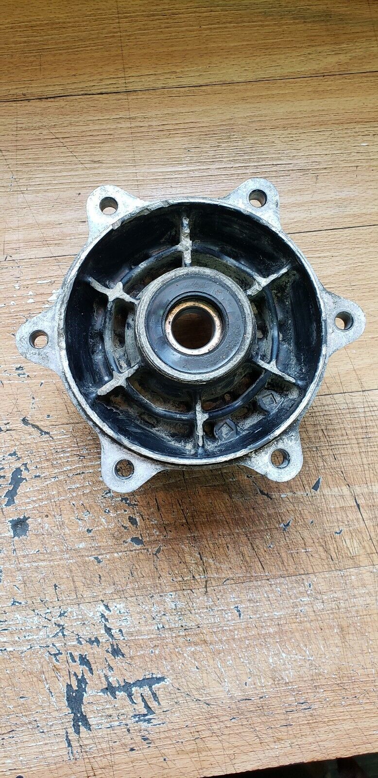 Honda XL350R 1985 rear wheel flange final driven hub XL 350R 1984 1985