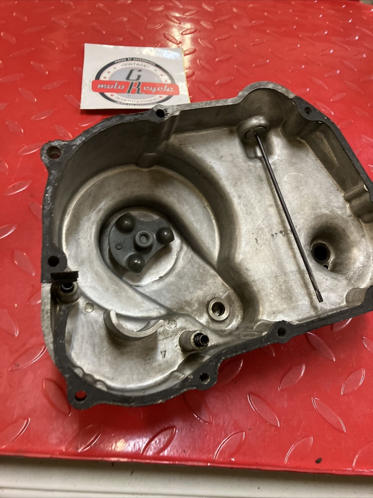 Honda C105 C105T CA105T Trail 55 right crankcase clutch cover oil dipstick