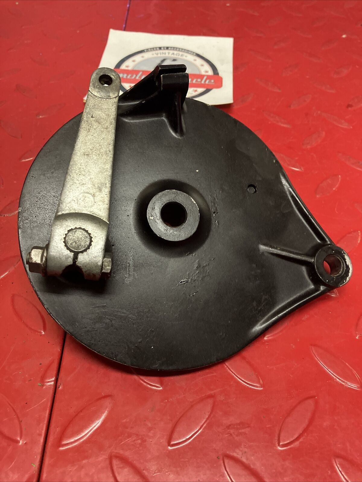 Kawasaki KX125 1980 Front brake panel plate drum cover KDX175