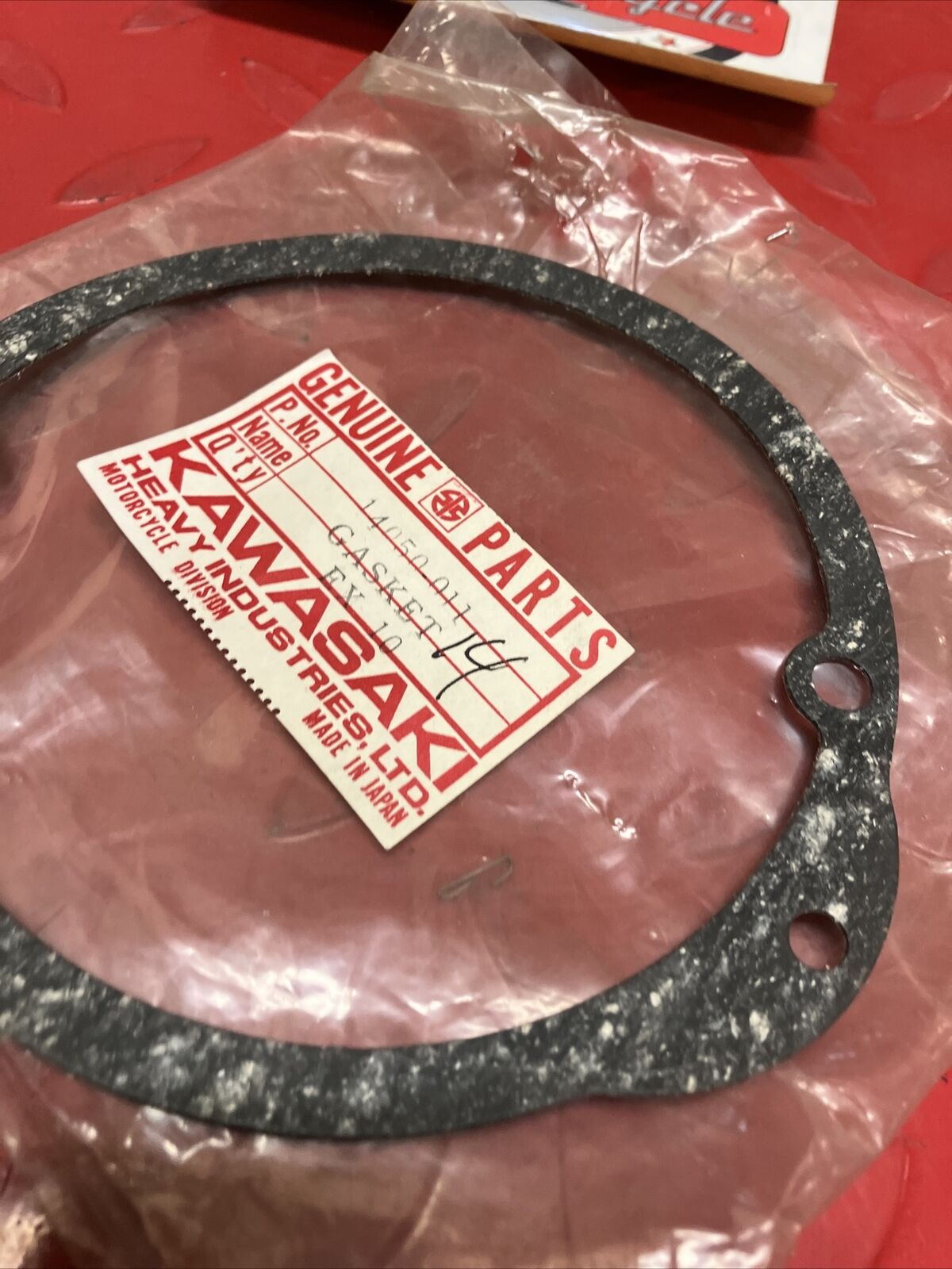 NOS KAWASAKI PULSING COIL POINT COVER GASKET 14050-011 SUB BY 11060-1053 K21