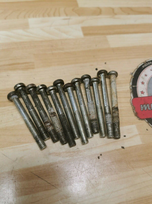 Kawasaki KX250 1981 crankcase motor engine bottom bolt hardware