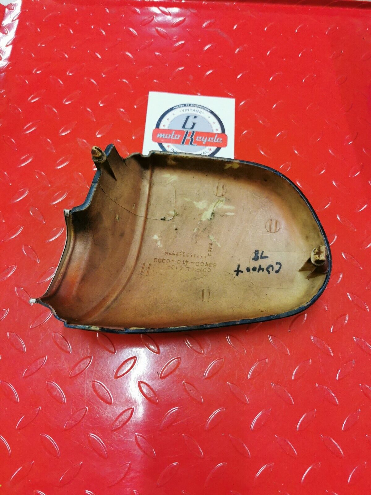 Honda CB400T hawk 1978 left side cover panel fairing