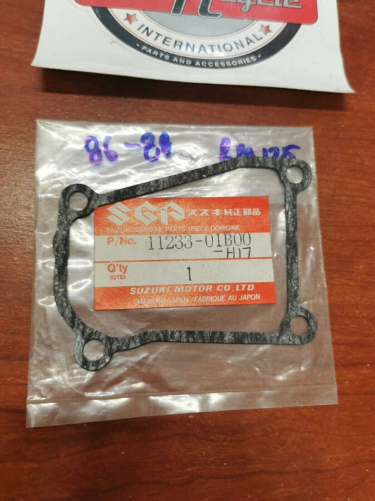 NOS Suzuki 1986 - 1988 RM125 CYLINDER COVER GASKET 11233-01B00 S16