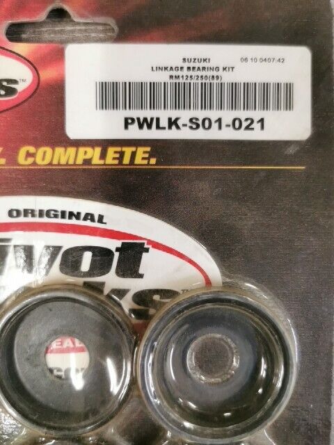 NOS PIVOT WORKS RM125 RM250 1989 LINKAGE BEARING KIT  PWLK-S01-021 J54