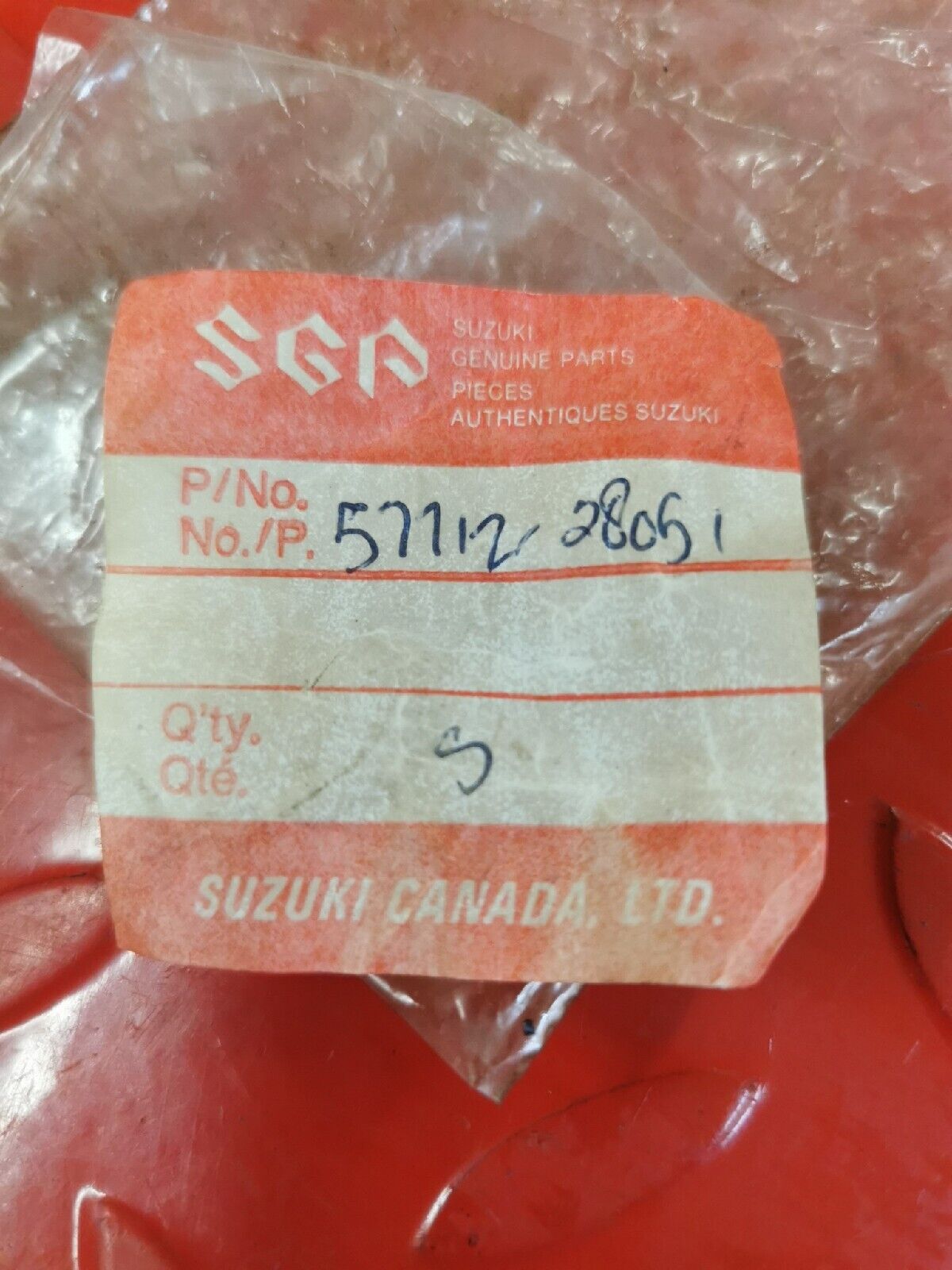 NOS SUZUKI GT185 GT250 GT380 GT550 SWITCH ON OFF KNOB 57712-28051 S12