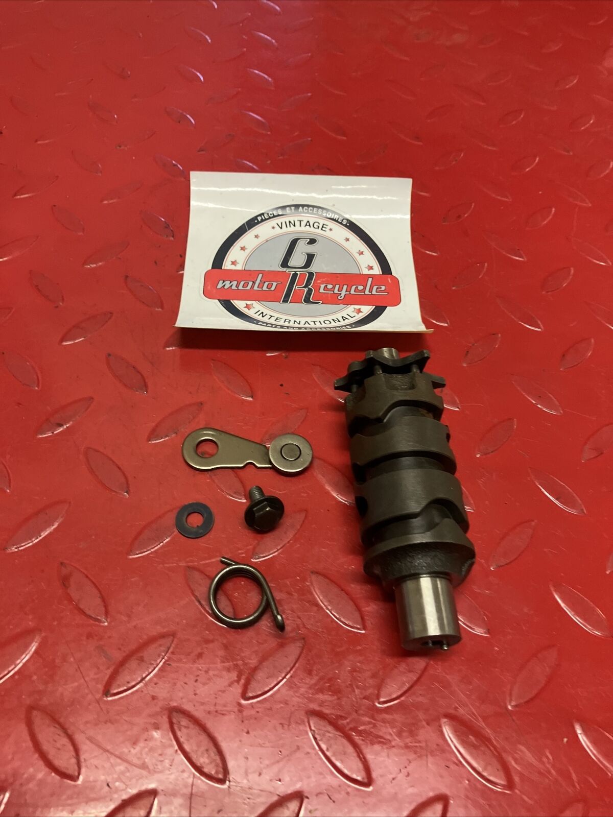 Honda XL350R 1984 transmission gearshift gear shift drum cam