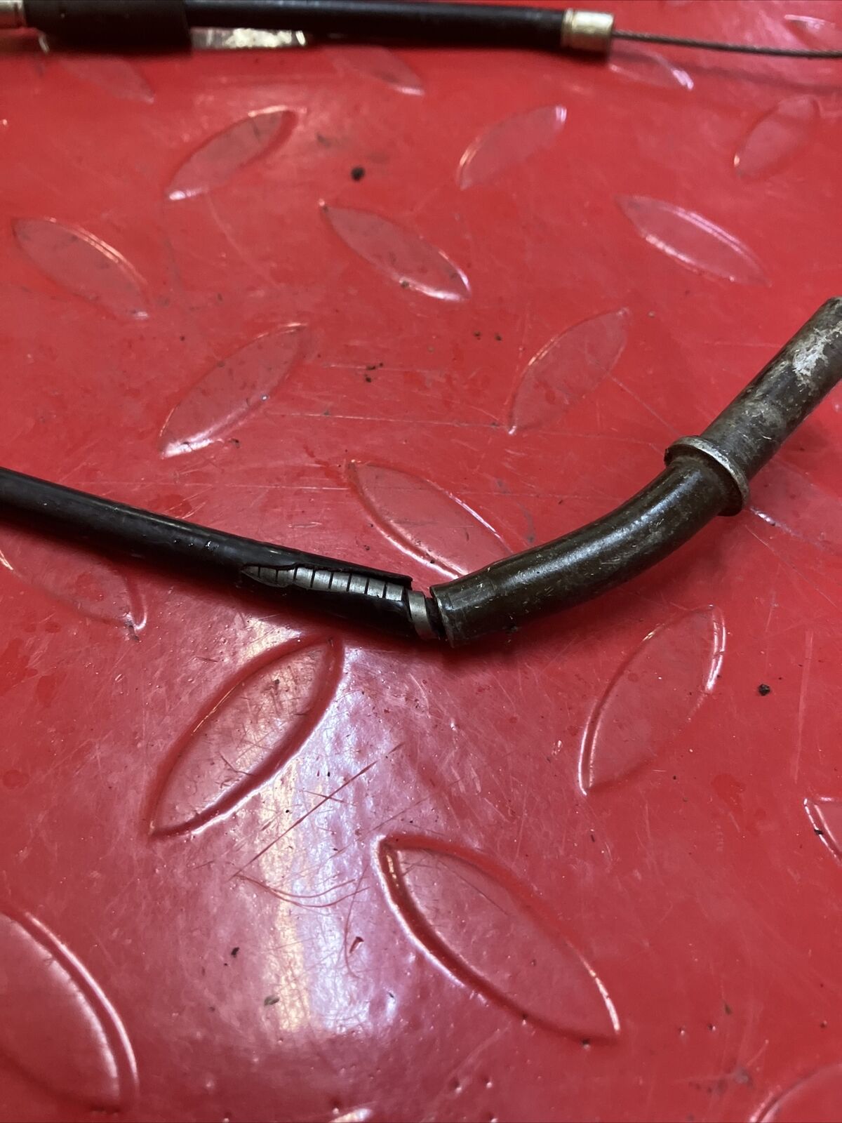 Yamaha DT200 1984 throttle and pulley cables