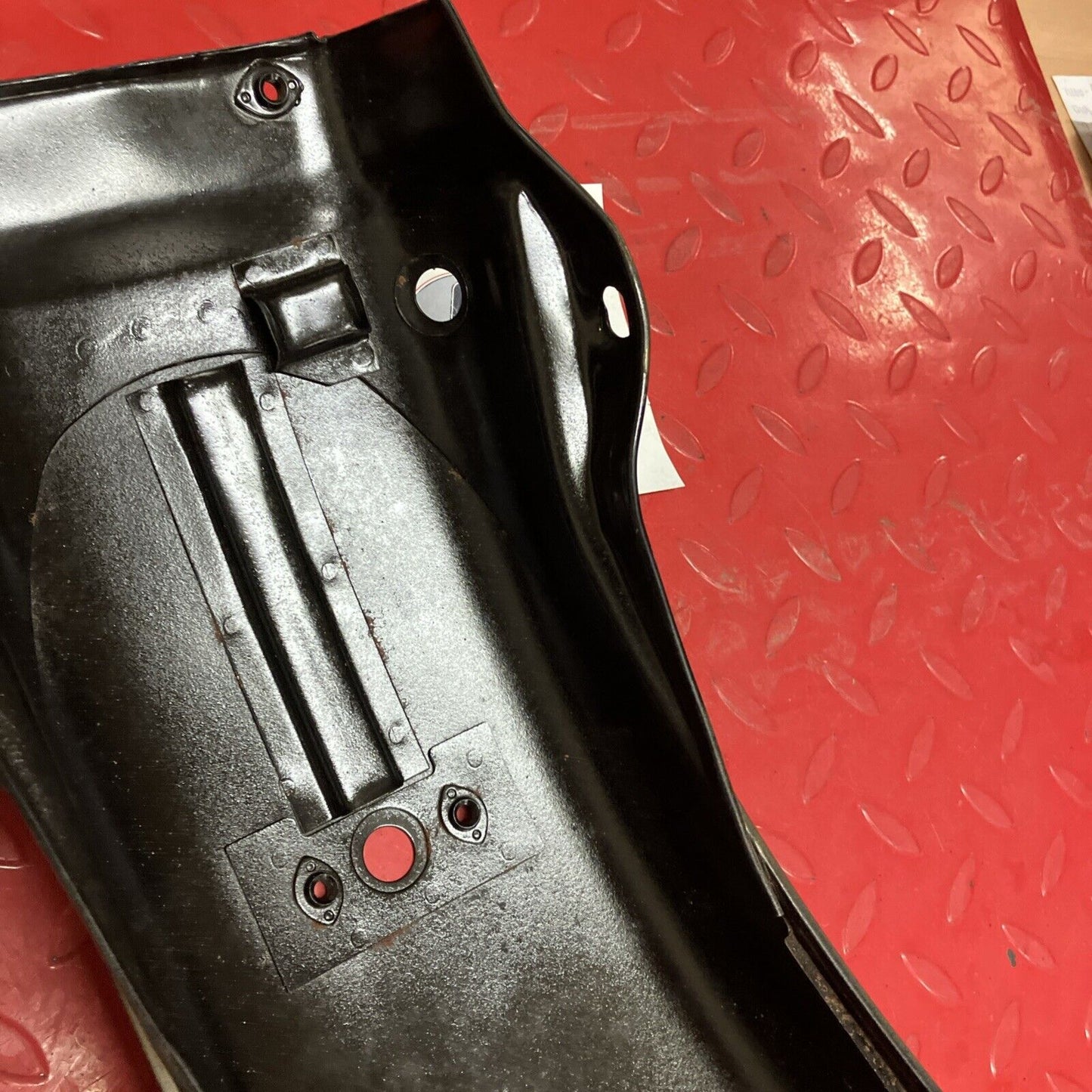 Honda CB400F 1975 1976 1977 Rear fender back mud guard painted black U6