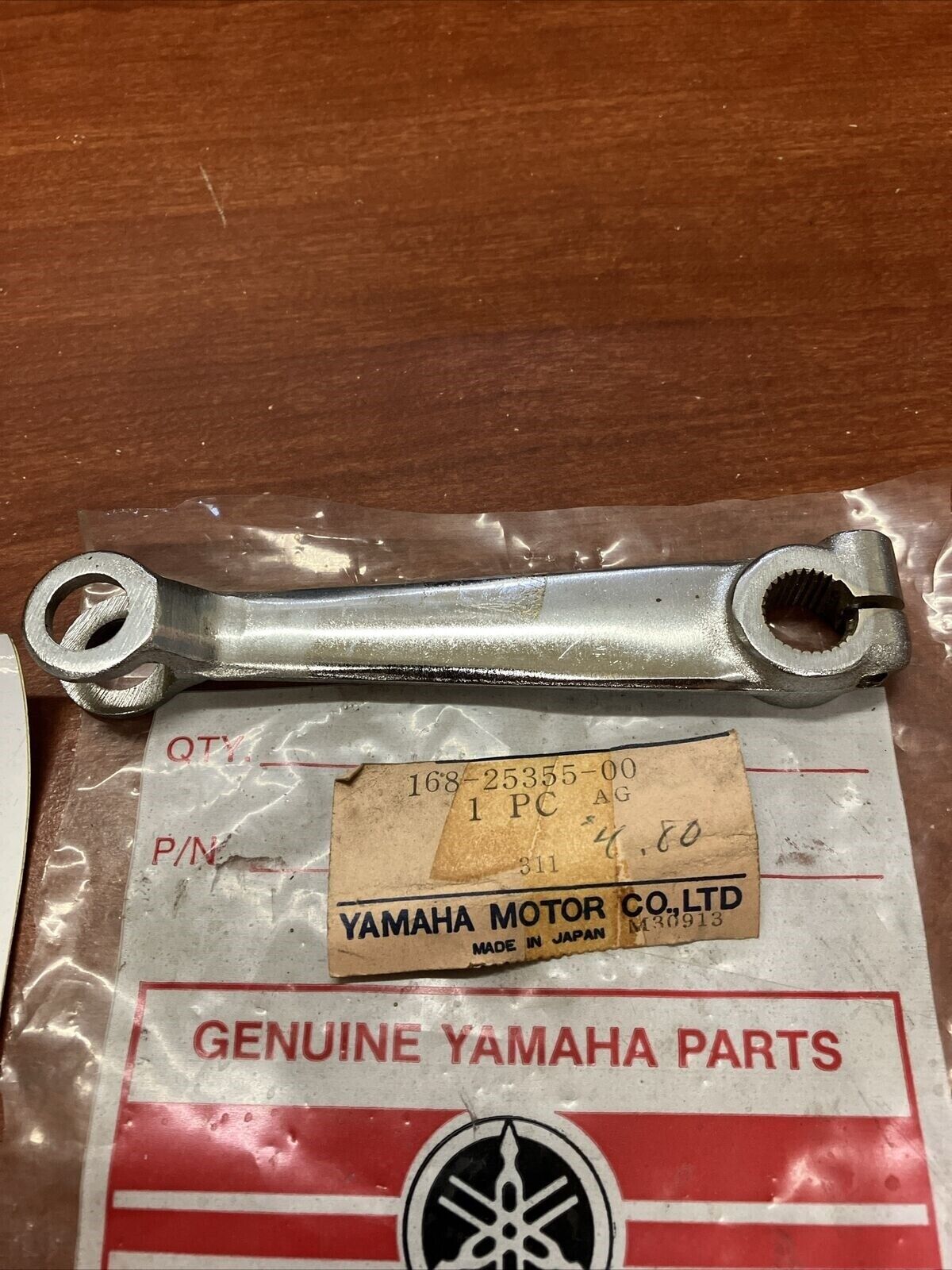 NOS Yamaha 1978 XT500 CAM SHAFT LEVER 168-25355-00-00 Y166