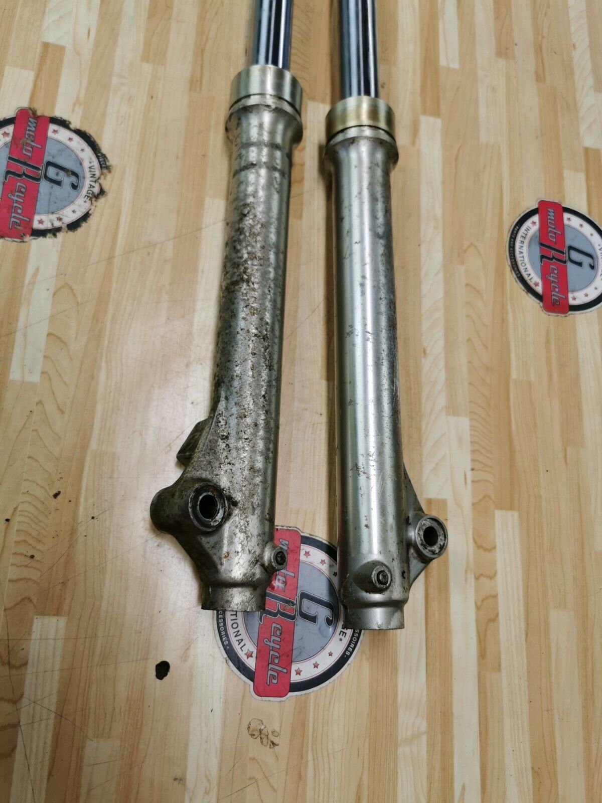 Yamaha DT125 1980 front fork shock absorber suspension MX175 1979 1981