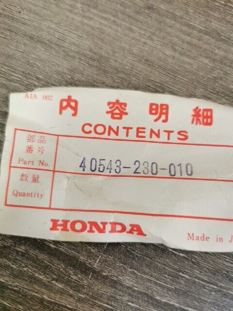 NOS HONDA CA175 CD175 SS125A CL125A ADJUSTER DRIVE CHAIN 40543-230-010 H94