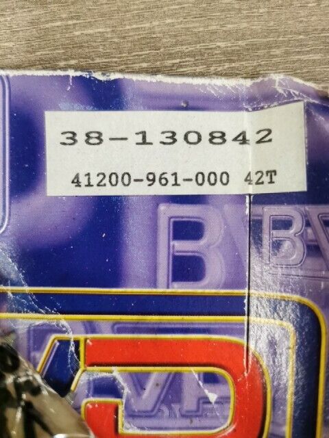NOS BV HONDA ATC250R ATC185 TRX200SX SPROCKET FINAL DRIVEN 42T 38-130842 J59