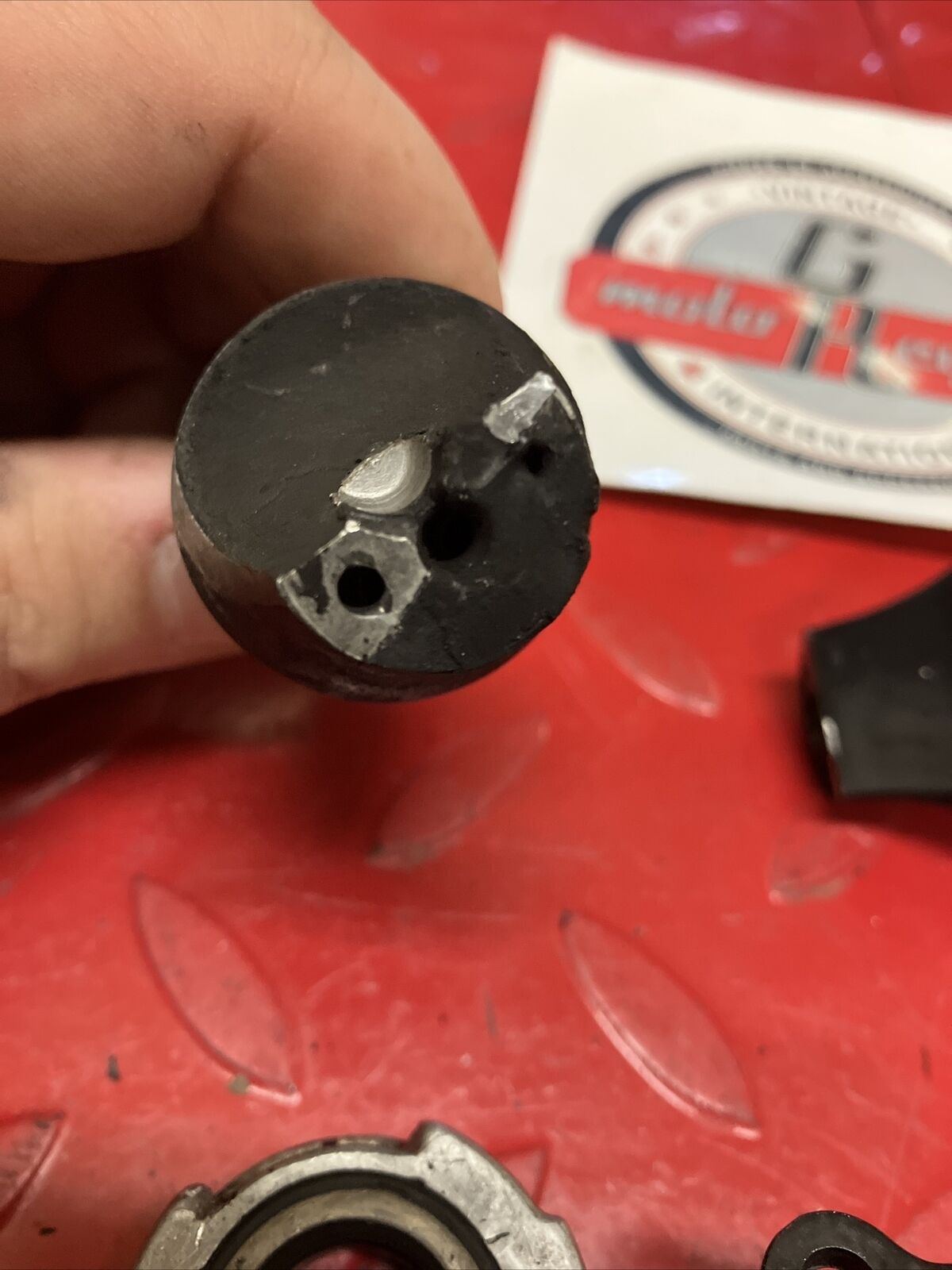 Yamaha YZ125 1983 exhaust power valve holder