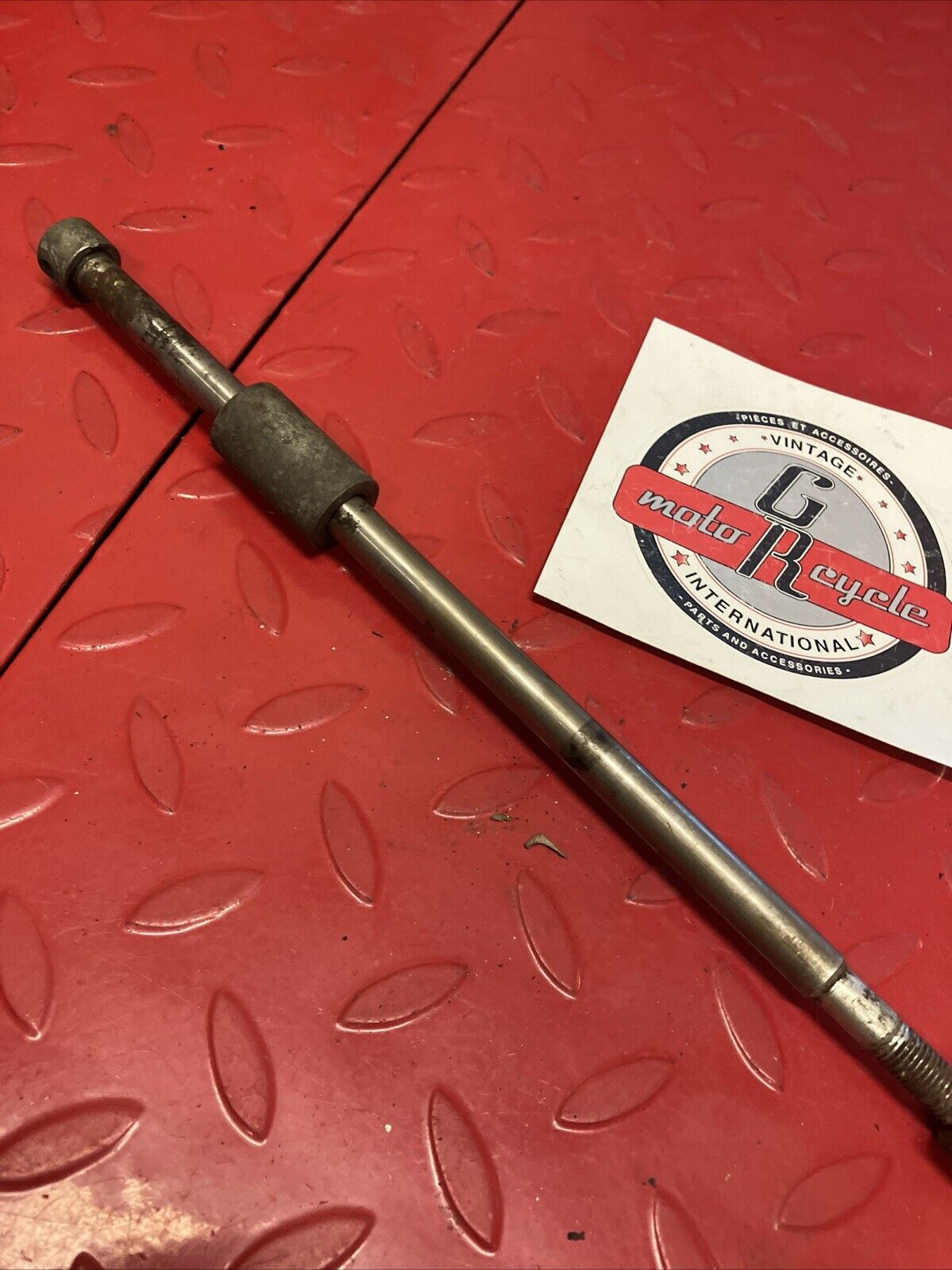Suzuki RV90 1975 rear wheel axle bolt spacer collar