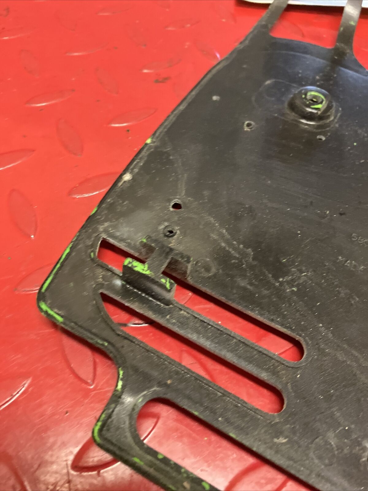 Kawasaki KDX80 1987 Front number plate panel 1984 1985 1986 1988