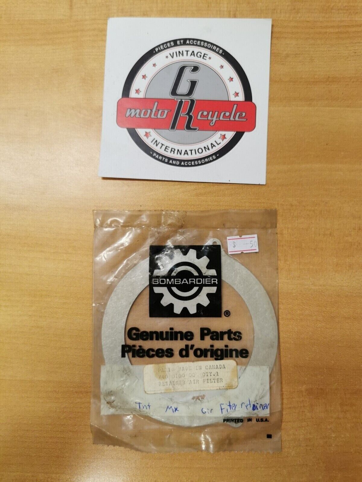 NOS CAN-AM TNT  MX AIR FILTER RETAINER 740-010-000  CA2