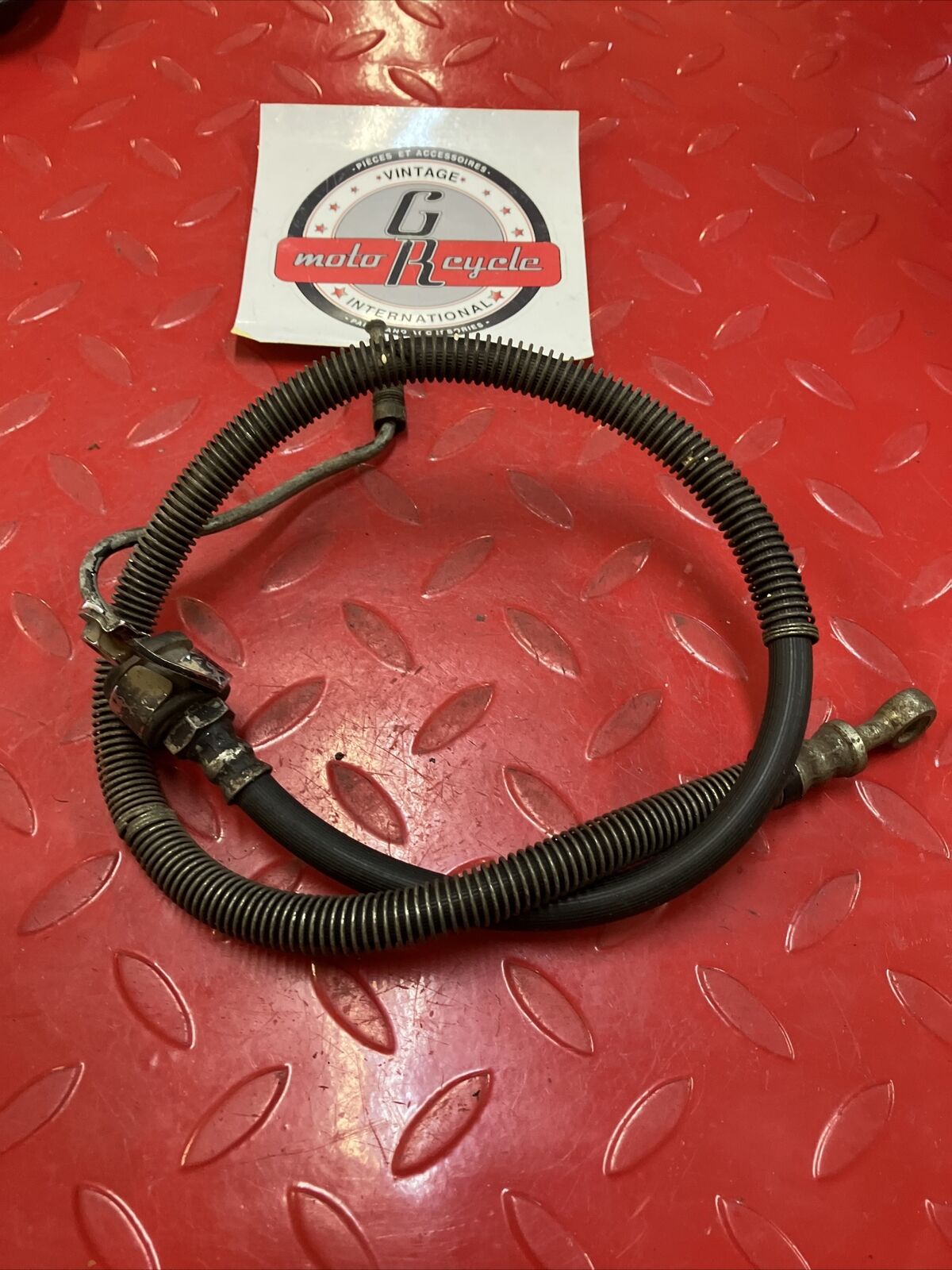 Yamaha RD400 1977 Front brake hose line pipe 1976