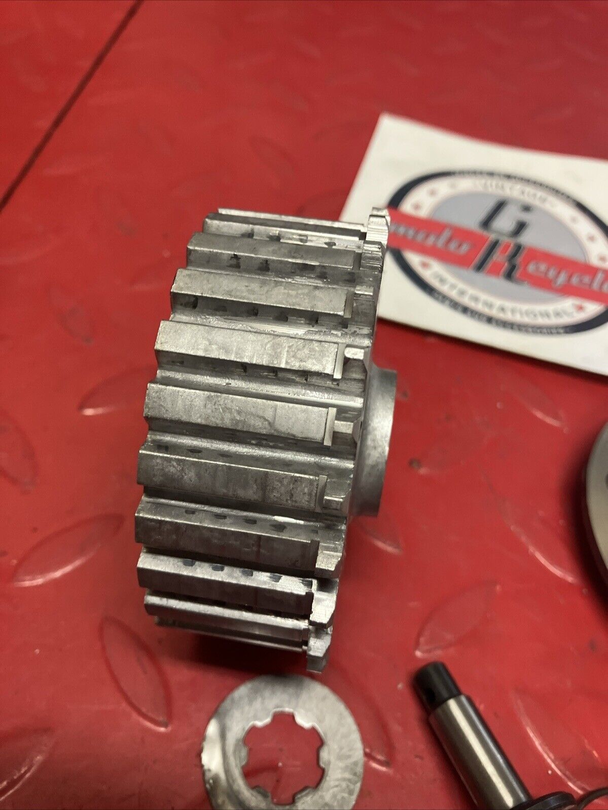 Suzuki RV90 1975 clutch hub pressure plate etc