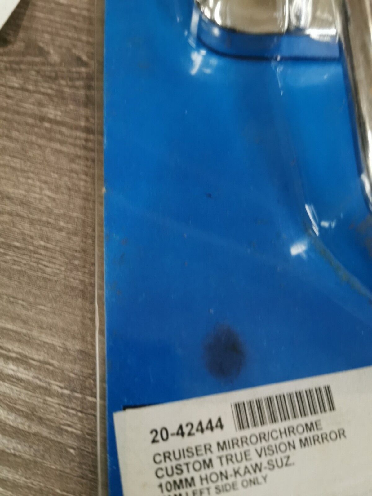 NOS EMIGO CRUISER MIRROR 10 MM CUSTOM TRUE VISION 20-42444 J22