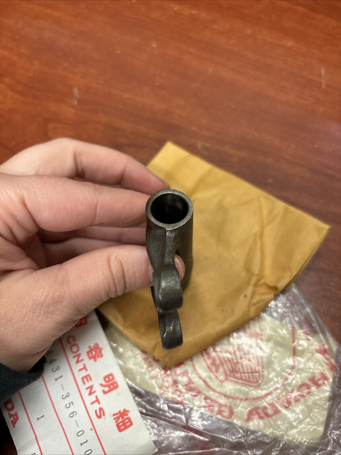 NOS Honda 1974 - 1978 XL350 K0-K4 INLET ROCKER ARM 14431-356-010 H161