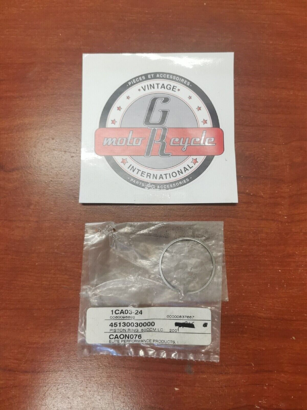 NOS KTM 50SX PISTON RING 50CCM LC 2001 45130030000 KT3