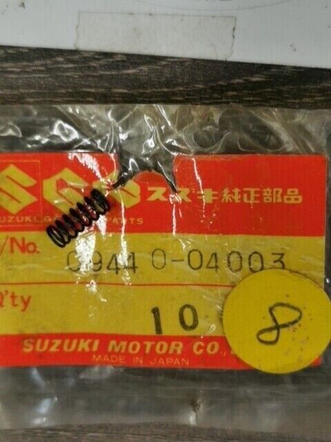 NOS SUZUKI ALT125 1983 - 1986 DRZ125 2003 - 2014 DRZ400E SPRING 09440-04003 S52