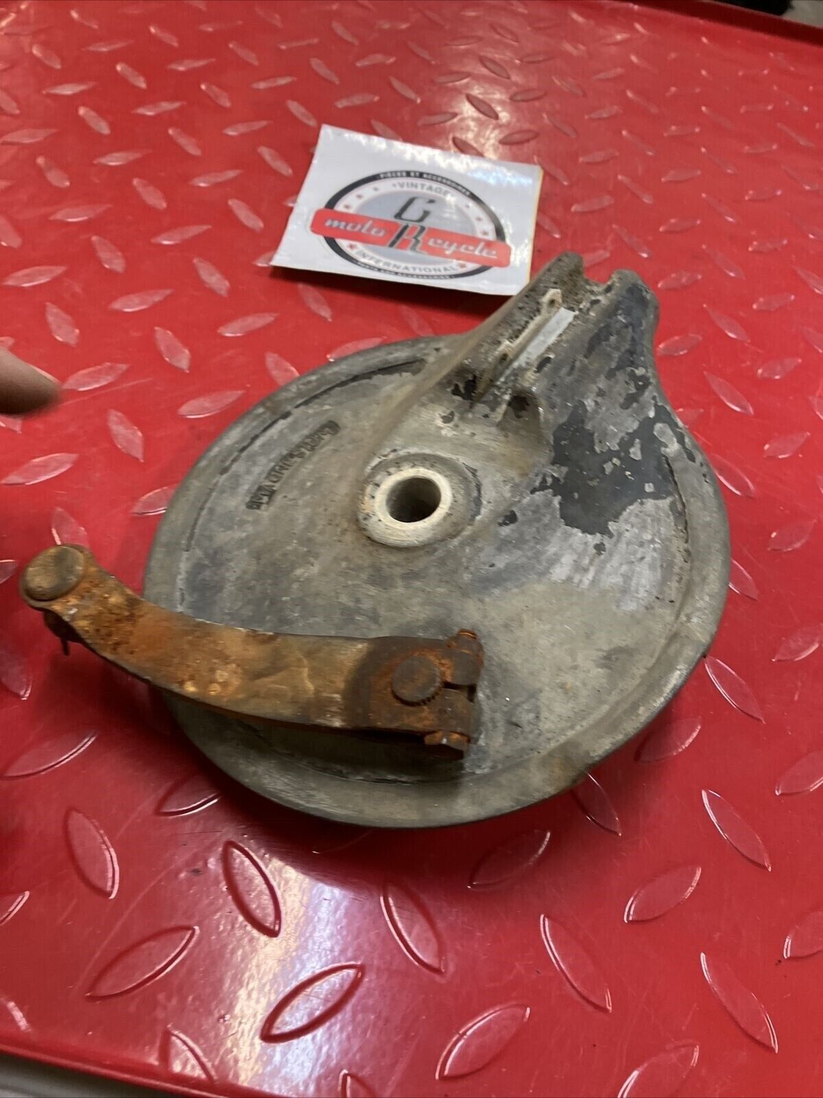 Yamaha YZ400 1977 Rear brake panel plate drum YZ250 1978 TT500 1979 1980 1981