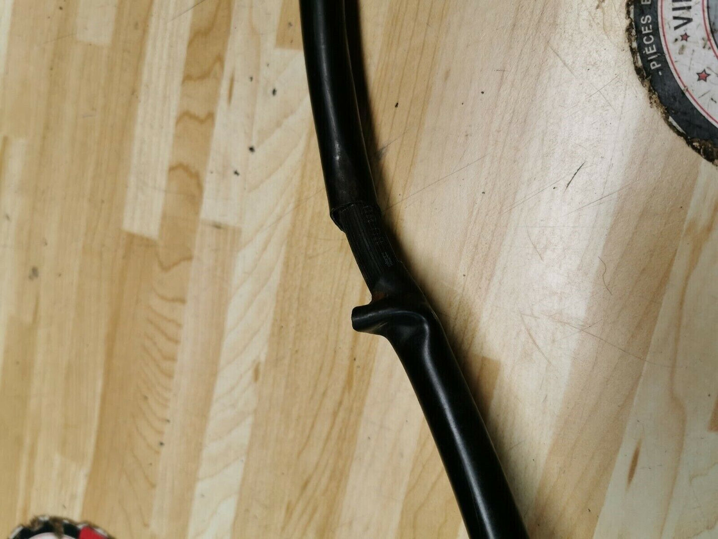 Yamaha DT200 1985 front brake oil line hose