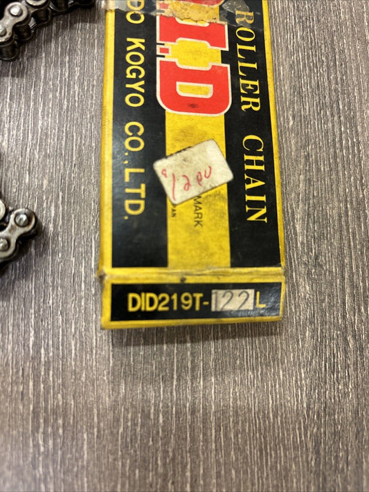 NOS D.I.D ROLLER CHAIN MISSING LINK DID219T-122L J62