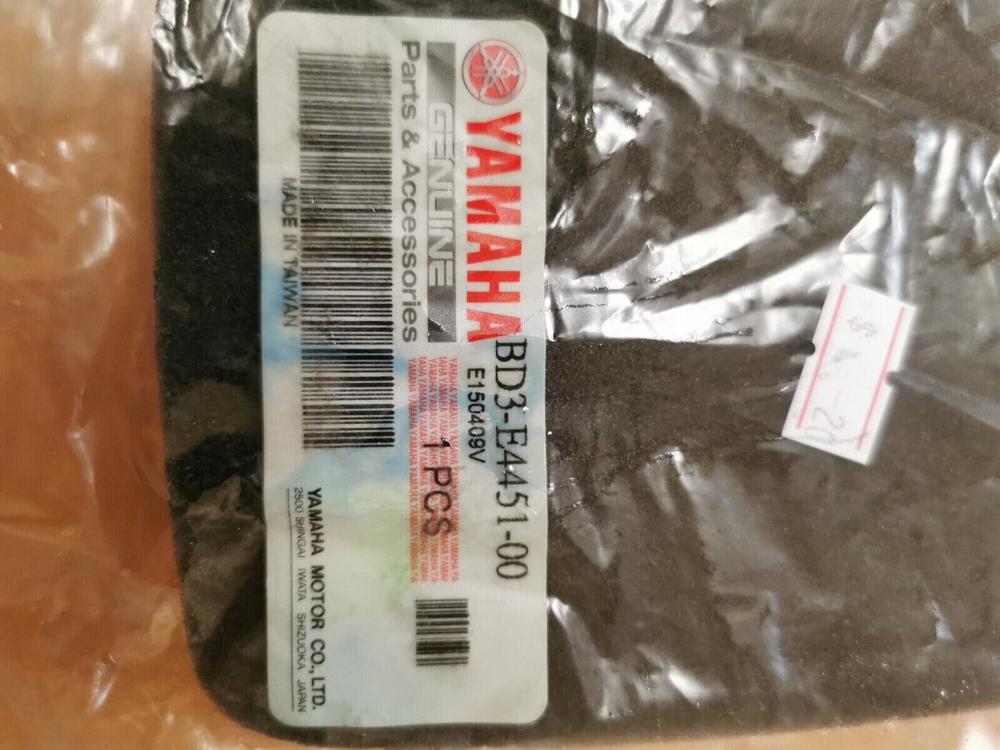 NOS YAMAHA AIR FILTER BD3-E4451-00-00 Y39