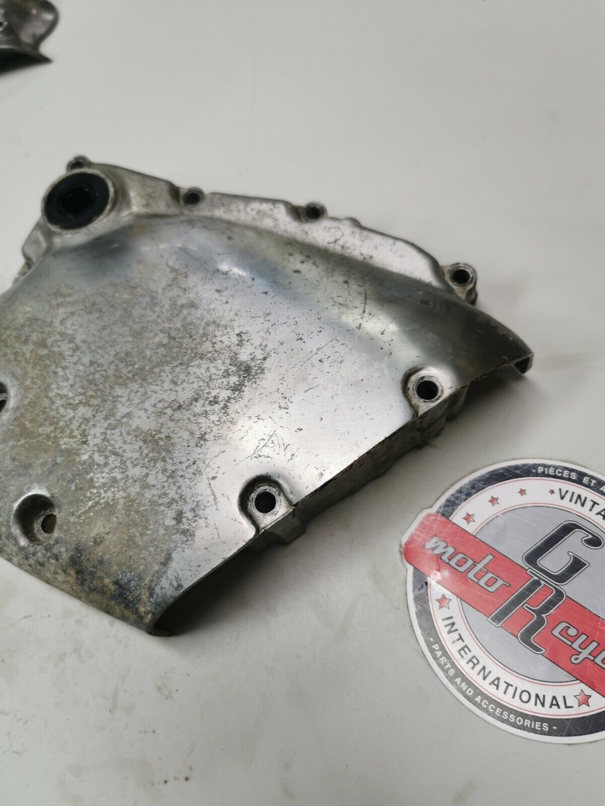 Honda CB750K 1974 left crankcase transmission front sprocket cover 11360-300-040