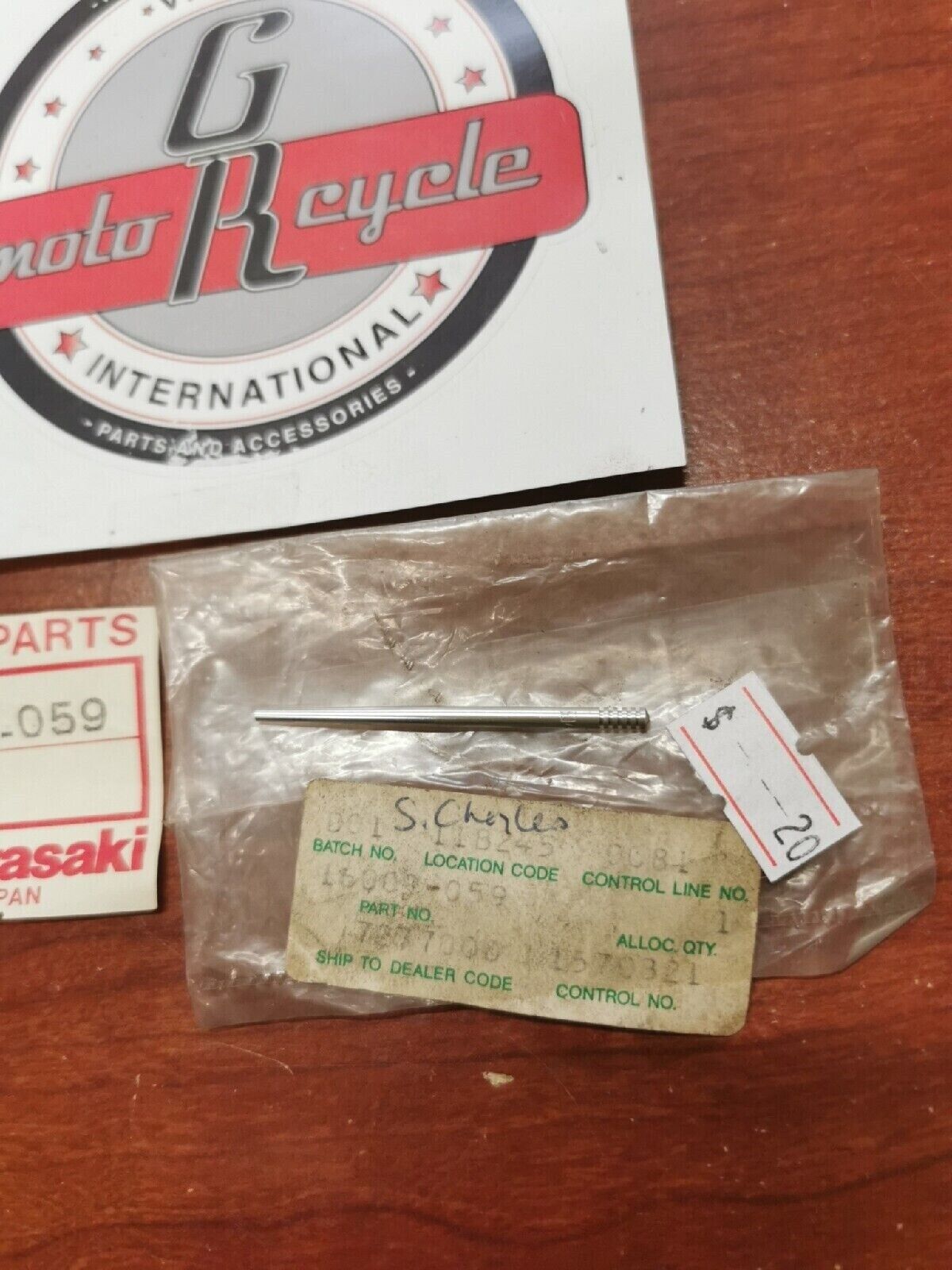 NOS Kawasaki KD80 KE100 KD100 KH100 KM100 NEEDLE JET 16009-059 K25