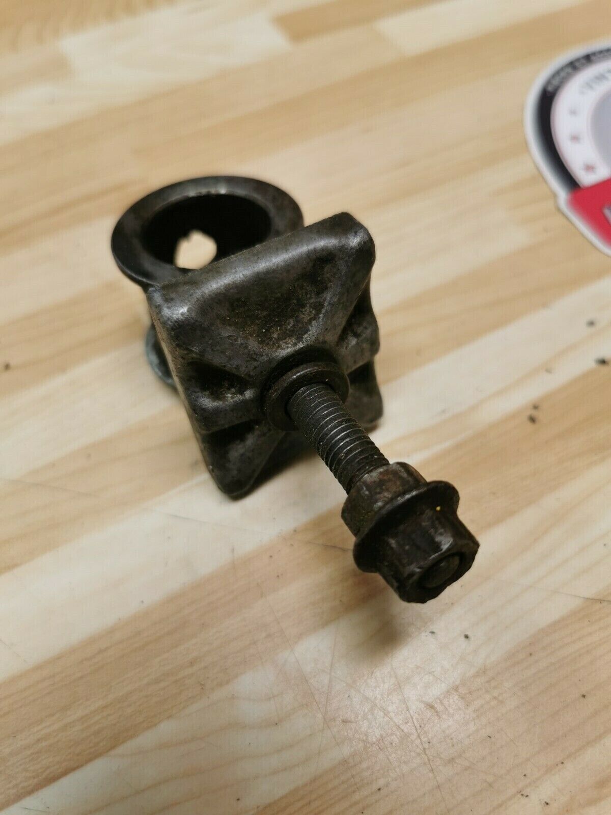 Suzuki RM125 1982 chain adjuster plate 61410-14121 RM250 1983 2