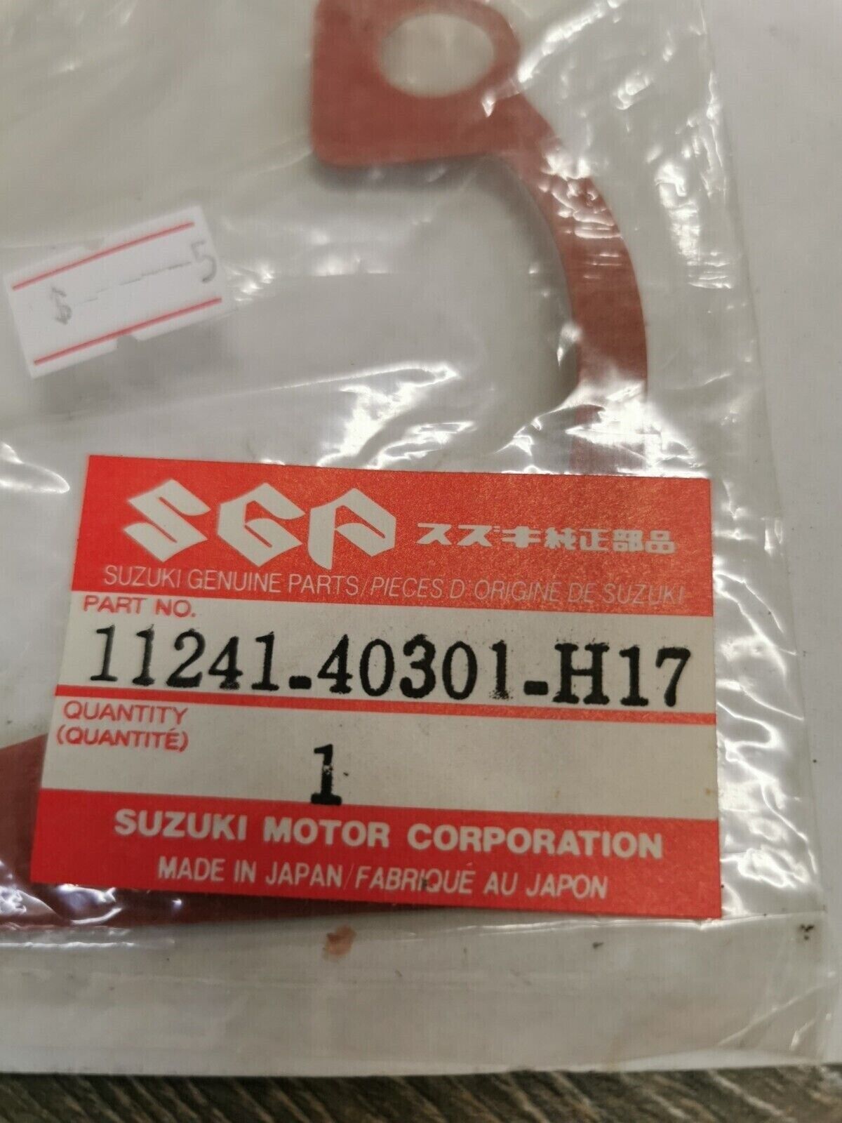 NOS SUZUKI RM250 1979 1980 CYLINDER GASKET 11241-40301-H17 S26