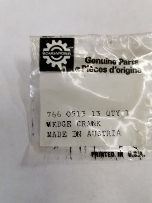 NOS PUCH BOMBARDIER MAXI PEDAL CRANK WEDGE BOLT 766-051-313  P3