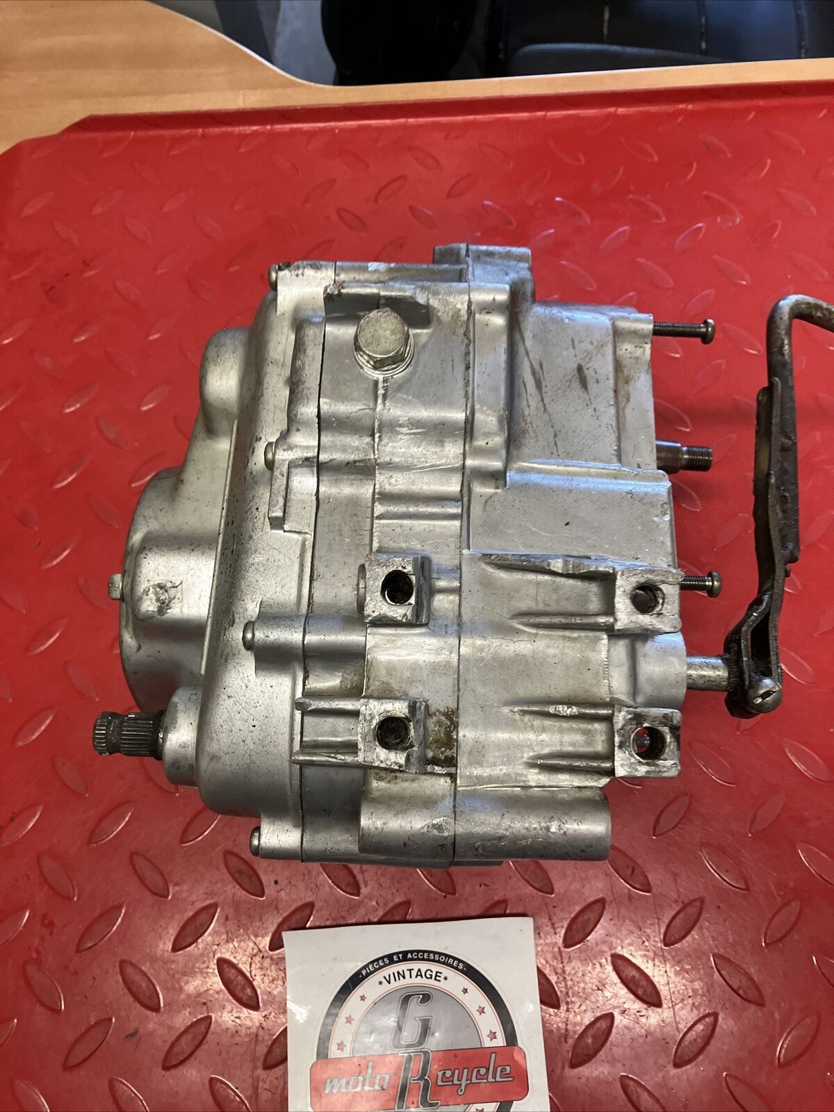Honda XL80S 1984 engine motor bottom end crankcase crankshaft transmission XR80