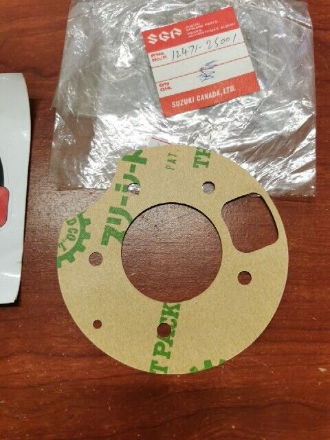 NOS Suzuki TC100 TS100 TC90 TS90 INNER DISC VALVE GASKET 12471-25001 S32