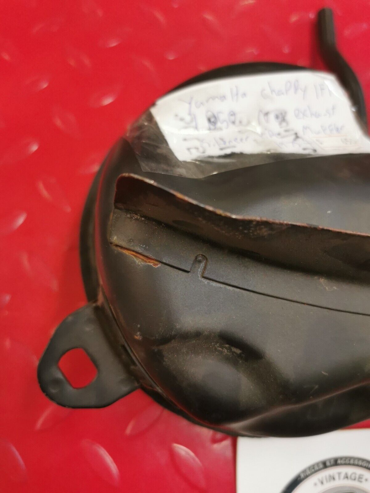 NOS Yamaha 1975 + LB50 CHAPPY 1F1 EXHAUST SILENCER PIPE MUFFLER 1F1-14711 Y10