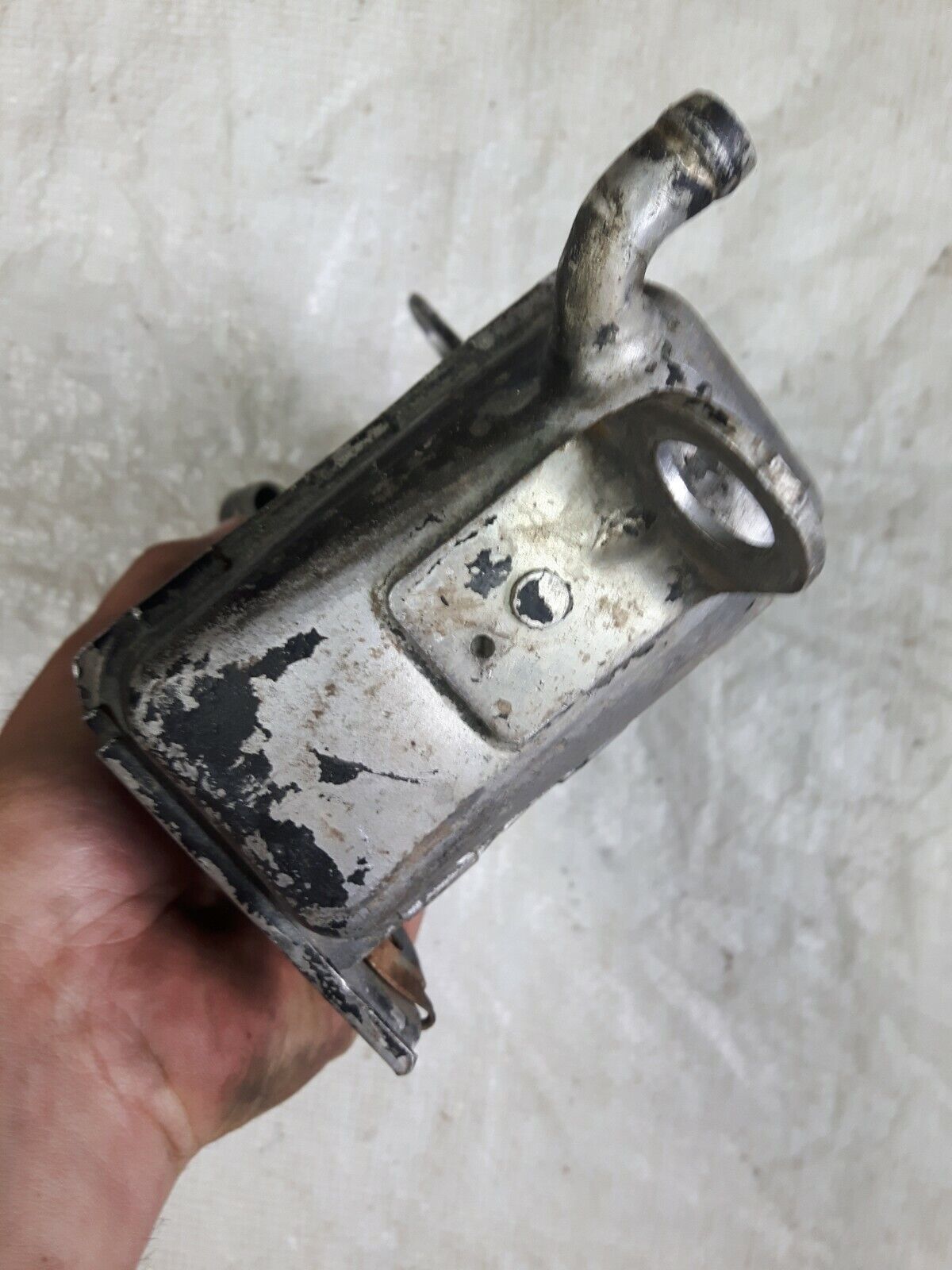 Honda CR250R 1984 left radiator