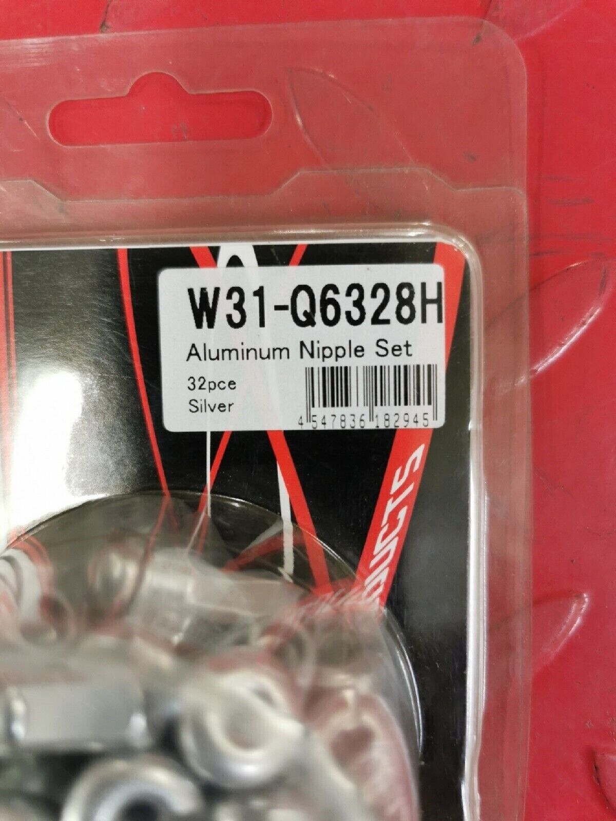 NOS Z-WHEEL Aluminum Nipple Set 32PCE W31-Q6328H J12